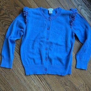 Three Crewcuts cardigan sweaters, size Small (6-7).